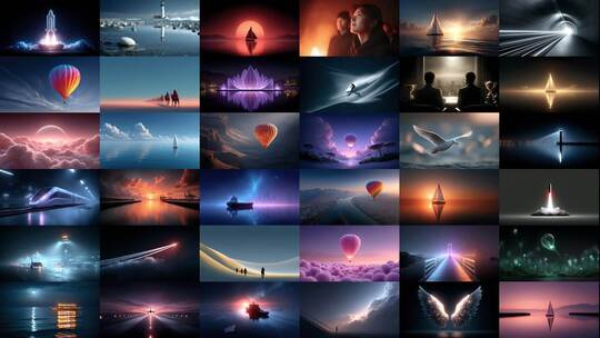 梦想启航踏上星辰大海征途(前116S快速预览)高清在线视频素材下载