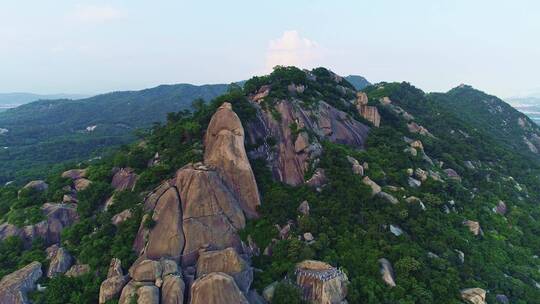 航拍漳州云洞岩漳州旅游景点视频素材模板下载