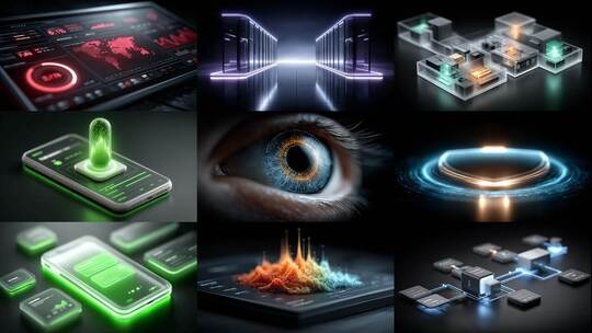 智慧医疗数据区块链云服务方案高清在线视频素材下载