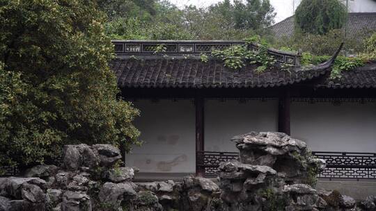 杭州西湖景区文澜阁风景