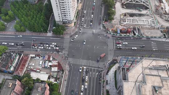 宜山路桂林路延时航拍