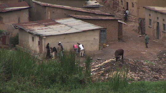 卢旺达的贫民窟