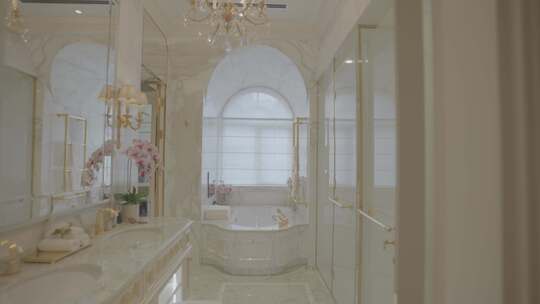 豪华别墅卫浴间设计风格