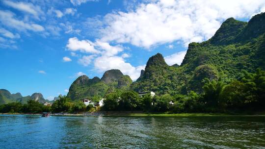 广西美景 桂林山水 漓江风光 漓江漂流