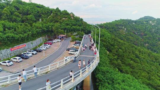 厦门天语舟气象台雷达观测站视频素材模板下载