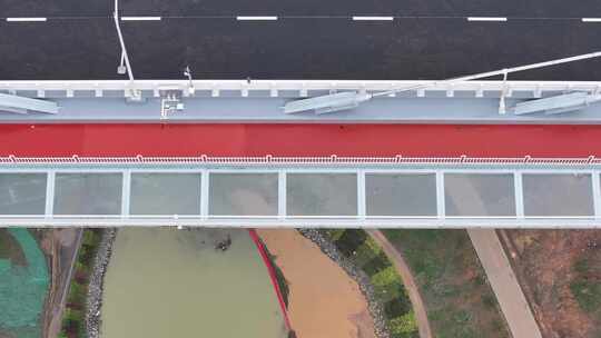 龙里河大桥航拍视频素材模板下载