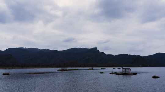 湖北神农架大九湖风光延时