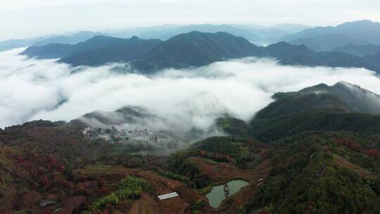 东阳天山村航拍