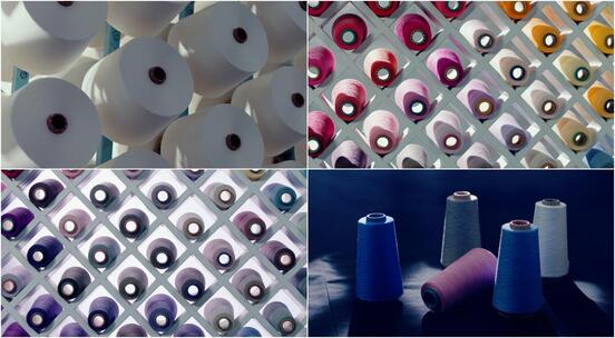 【合集】服装面料车间纺织纺纱织造视频素材模板下载