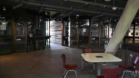 现代室内休闲区场景