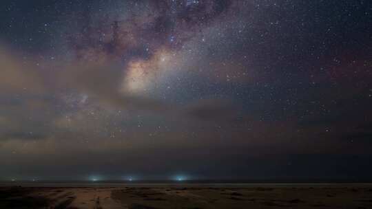 星空银河星河流转视频素材模板下载