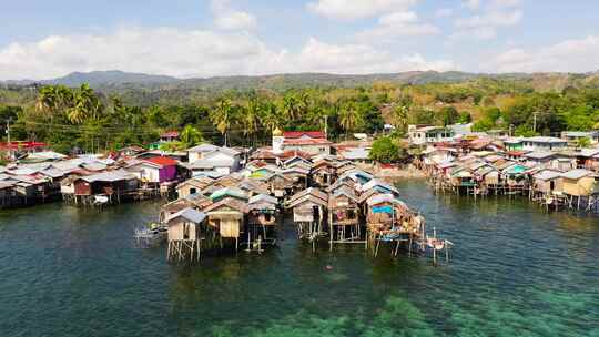 菲律宾的渔村