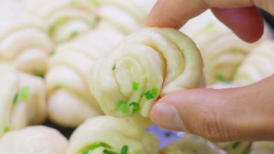 中国传统面食花卷