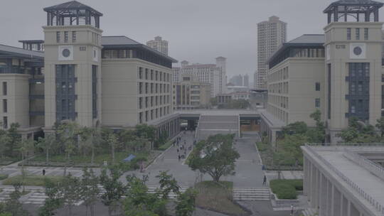 澳门大学某处广场