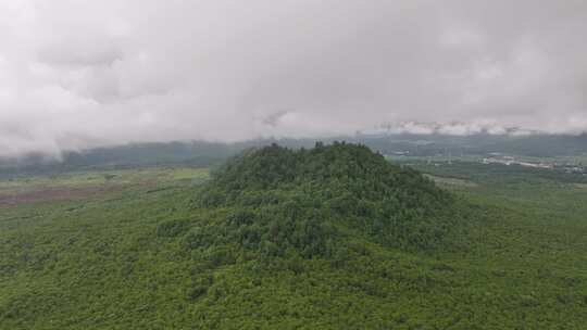 腾冲火山地热国家地质公园航拍