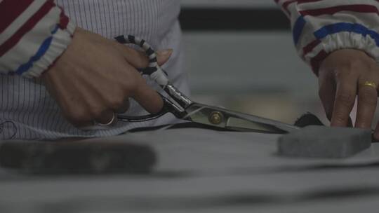 服装加工 剪裁3