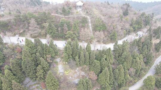 航拍南岳衡山5A景区