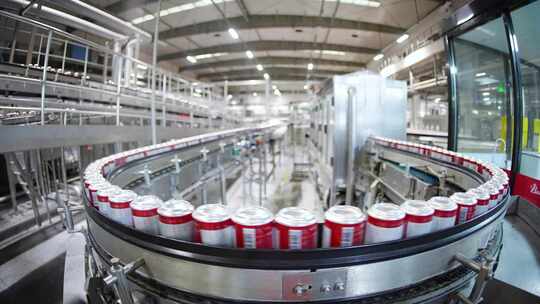 啤酒生产车间 食品加工厂视频素材模板下载