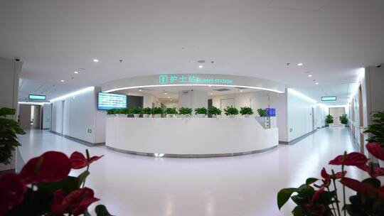 医院空镜 医院走廊