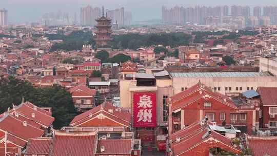 福建泉州开元寺古城城市宣传片航拍