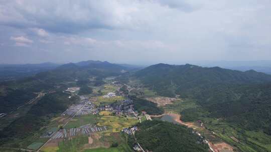 合集山川丘陵农业种植农田航拍