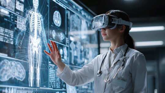 医疗智慧医疗科技医疗未来医院AI医疗健康