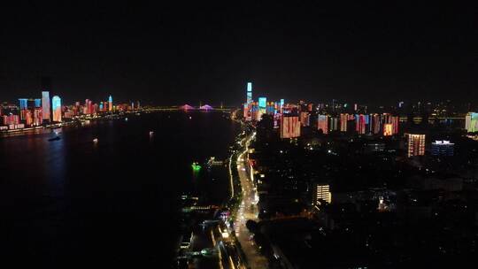 航拍武汉城市宣传片地标建筑视频素材模板下载