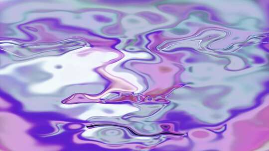 流体波浪背景。抽象液体背景动画。