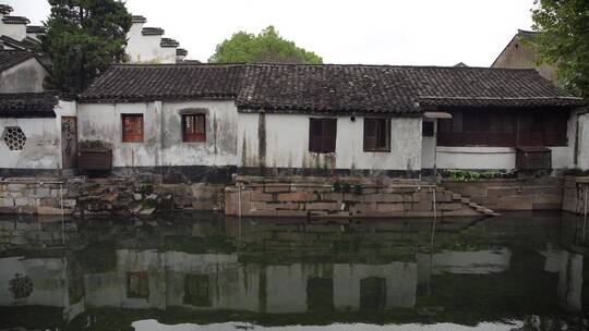 浙江湖州南浔古镇江南水乡风景