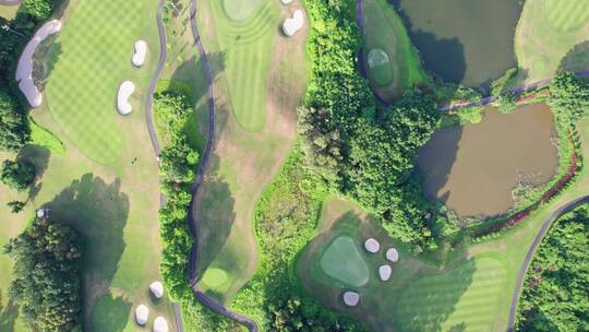 深圳高尔夫球场 高尔夫俱乐部视频素材模板下载