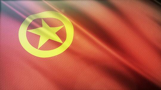 中国共产主义青年团共青团团旗视频素材模板下载