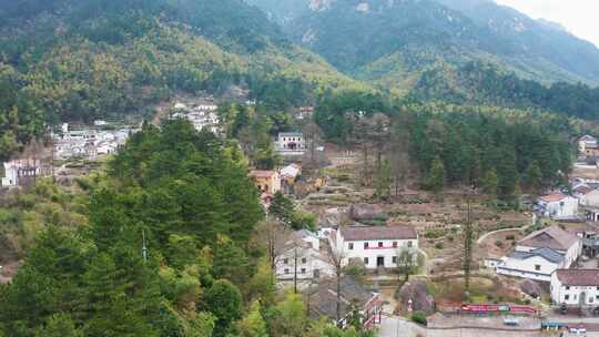 安徽九华山闵园尼姑奄建筑群景区