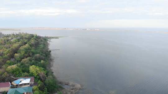 海滨，河口，大海