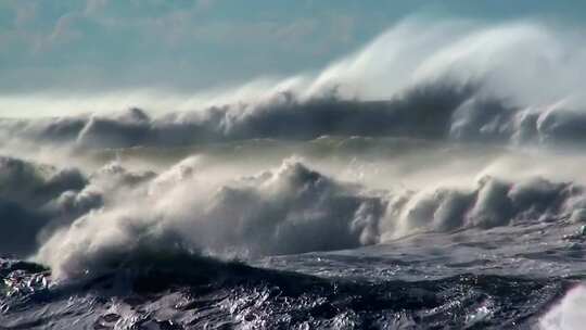 海洋风暴景观