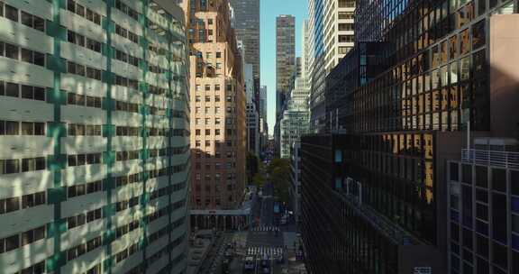 纽约，城市景观，建筑物，摩天大楼