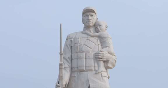 湖南抗日战争纪念馆《胜利》雕像04