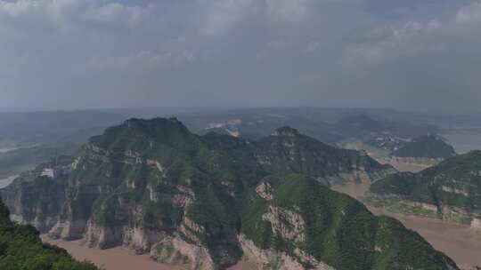 河南济源黄河三峡风景区视频