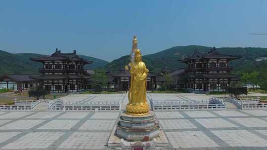 苏州大观音禅寺 全景 4K航拍 观音 观音寺