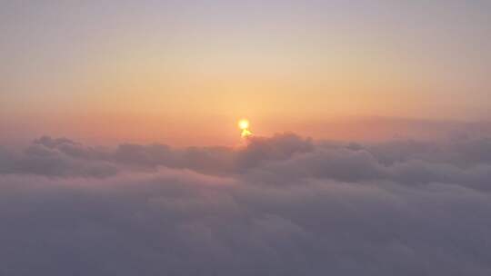 日出朝霞云海