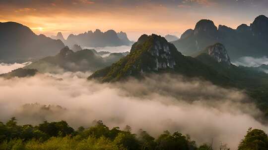 航拍美丽中国大好河山风景6
