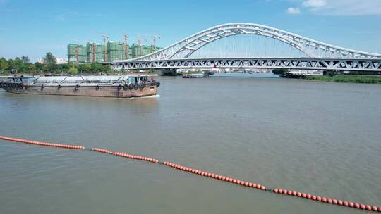 江苏省苏州市宝带桥与斜港大桥城市环境