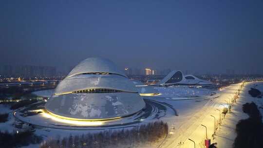 哈尔滨大剧院 剧院 艺术建筑 城市地标