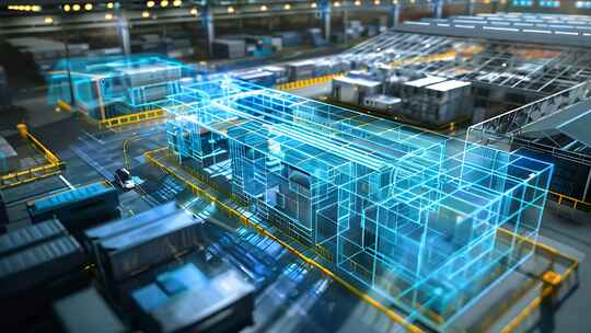 区块链大数据物流仓库 AI智慧仓储行业