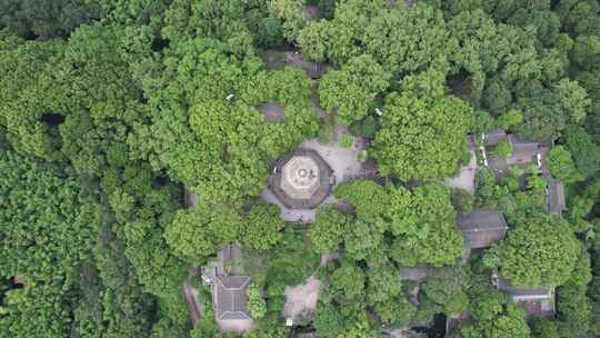 江苏苏州虎丘斜塔5A景区航拍