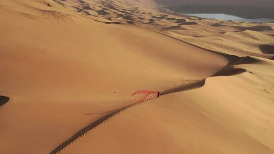 巴丹吉林沙漠航拍