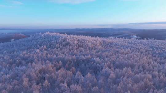 大兴安岭冰雪世界雪森林雾凇-7