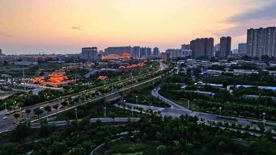 运城市城市夜景