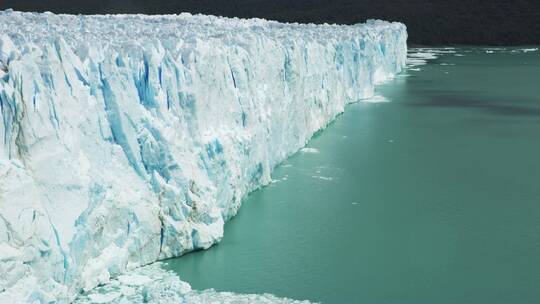 北极冰川航拍