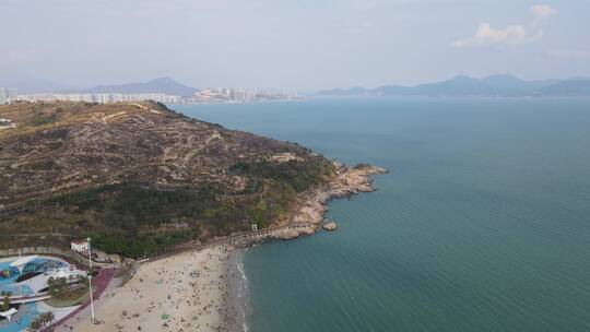 广东惠州黄金海岸沙滩