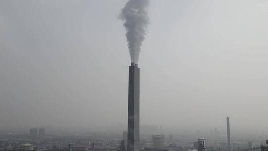 工业厂区空气污染废气排放